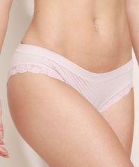 Kit-de-2-Calcinhas-Calecon-Texturizada-de-Poa-com-Renda-Sem-Costura-Rosa-9946146-Rosa_5