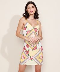 Vestido-Feminino-Curto-Estampado-Floral-Lenco-Alca-Cruzada-Amarelo-Claro-9968009-Amarelo_Claro_6