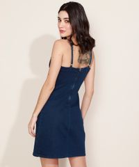 Vestido-Jeans-Feminino-Curto-com-Pregas-Alca-Fina-Azul-Escuro-9969053-Azul_Escuro_2