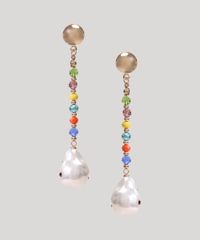 Brinco-Feminino-Alongado-de-Pedras-com-Perola-e-Strass-Dourado-9962208-Dourado_2