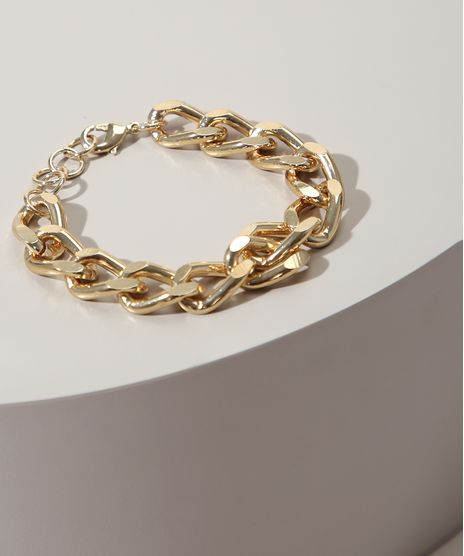Pulseira-Feminina-de-Corrente-Grossa-Dourada-9975308-Dourado_1