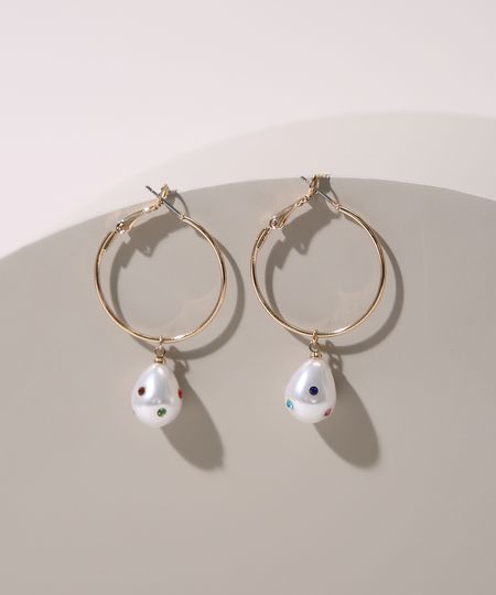 Brinco-Feminino-de-Argola-com-Perolas-e-Strass-Dourado-9962207-Dourado_1 Brinco-Feminino-de-Argola-com-Perolas-e-Strass-Dourado-9962207-Dourado_1