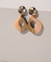 Brinco-Feminino-em-Resina-e-Madeira-Dourado-9962071-Dourado_1