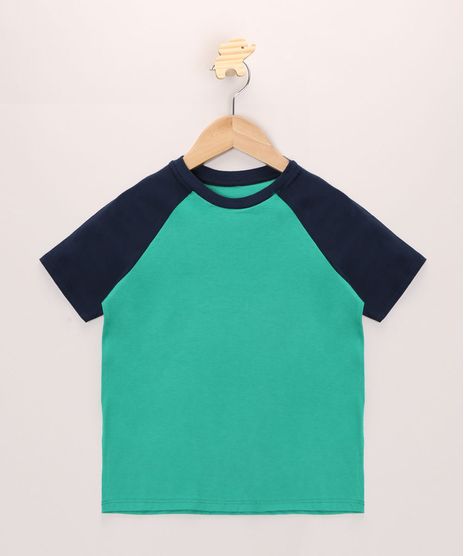Camiseta-Infantil-Basica-Manga-Curta-Raglan-Verde-Escuro-9961447-Verde_Escuro_1