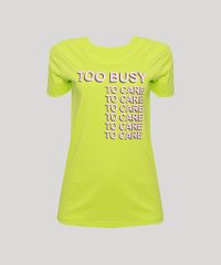 T-Shirt-Feminina-Mindset--Too-Busy-to-Care--Manga-Curta-Decote-Redondo-Verde-9977032-Verde_6