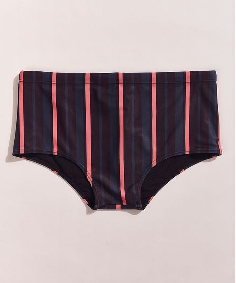 Sunga-Masculina-Feline-Tradicional-Estampada-Listrada-com-Cordao-Protecao-UV50--Preta-9969201-Preto_1