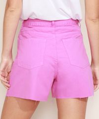 Short-de-Sarja-Feminino-Mindset-Cintura-Alta-com-Barra-a-Fio-Roxo-9978900-Roxo_2