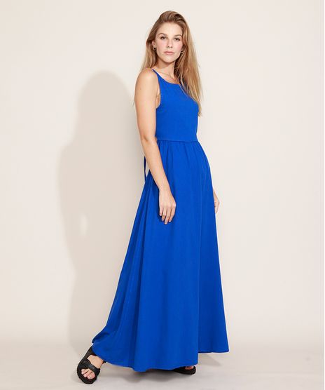 Vestido-Feminino-Mindset-Longo-com-Vazado-Alca-Fina-Azul-Royal-9979864-Azul_Royal_1