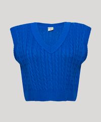 Colete-de-Trico-Feminino-Mindset-Cropped-Decote-V-Azul-Royal-9978895-Azul_Royal_6 Colete-de-Trico-Feminino-Mindset-Cropped-Decote-V-Azul-Royal-9978895-Azul_Royal_6