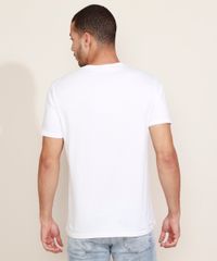 Camiseta-Masculina-com-Bordado-de-Passaros-Manga-Curta-Gola-Careca-Branca-9966821-Branco_2