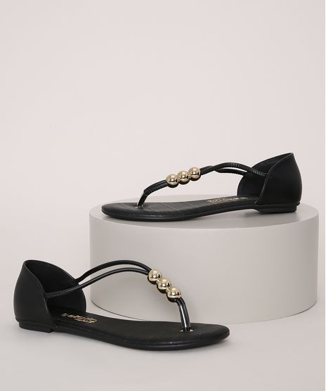 Rasteirinha-Feminina-Beira-Rio-com-Detalhe-Dourado-Preta-9974824-Preto_1