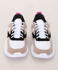 Tenis-Feminino-Oneself-Chunky-com-Recorte-Metalizado-Branco-9971052-Branco_5