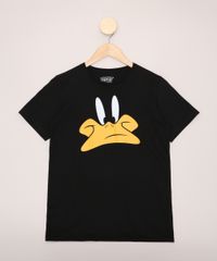 Camiseta-Juvenil-Patolino-Looney-Tunes-Manga-Curta-Preto-9970341-Preto_1