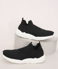 Tenis-Feminino-Oneself-Knit-com-Elastico-Preto-9975860-Preto_1