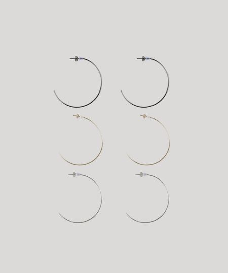 Kit-de-3-Brincos-De-Argola-Multicor-8970165-Multicor_1 Kit-de-3-Brincos-De-Argola-Multicor-8970165-Multicor_1