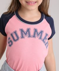 Conjunto-de-Blusa--Summer--Rosa---Short-Cinza-Mescla-8928173-Cinza_Mescla_3