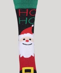 Meia-Feminina-Cano-Alto-Papai-Noel-Divertida-Vermelha-9970166-Vermelho_4