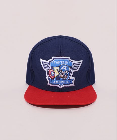 Bone-Infantil-Aba-Reta-Capitao-America-Azul-Marinho-9944435-Azul_Marinho_1