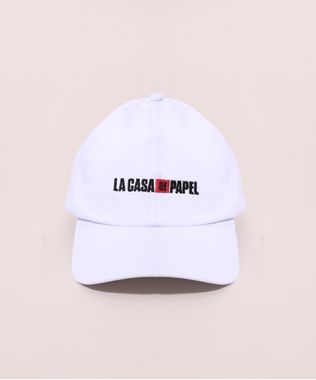 Bone-Masculino-Aba-Curva-La-Casa-de-Papel-Branco-9966343-Branco_1