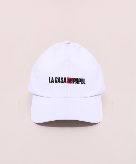 Bone-Masculino-Aba-Curva-La-Casa-de-Papel-Branco-9966343-Branco_1