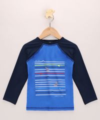 Camiseta-de-Praia-Infantil-Raglan-Tubarao-com-Protecao-Manga-Longa-UV50--Azul-Escuro-9964881-Azul_Escuro_1