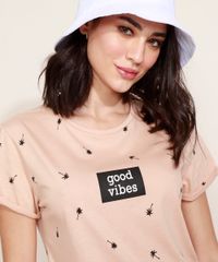 Blusa-Feminina--Good-Vibes--Estampada-de-Coqueiros-Manga-Curta-Decote-Redondo-Rosa-Claro-9969337-Rosa_Claro_4