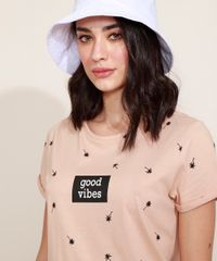 Blusa-Feminina--Good-Vibes--Estampada-de-Coqueiros-Manga-Curta-Decote-Redondo-Rosa-Claro-9969337-Rosa_Claro_6