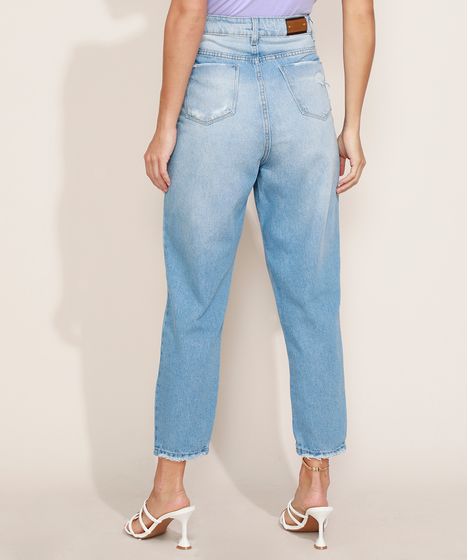 calça baggy destroyed