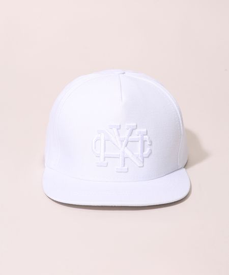 Bone-Masculino-Aba-Reta-New-York-City-Branco-9966363-Branco_1 Bone-Masculino-Aba-Reta-New-York-City-Branco-9966363-Branco_1