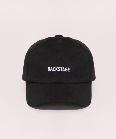 Bone-Masculino-Aba-Curva-Backstage-Preto-9966352-Preto_1