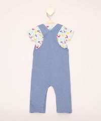 Conjunto-Infantil-de-Body-Estampado-Fundo-do-Mar-Manga-Curta-Cinza---Macacao-de-Moletom-com-Bordados-Azul-9957826-Azul_2