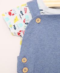 Conjunto-Infantil-de-Body-Estampado-Fundo-do-Mar-Manga-Curta-Cinza---Macacao-de-Moletom-com-Bordados-Azul-9957826-Azul_5