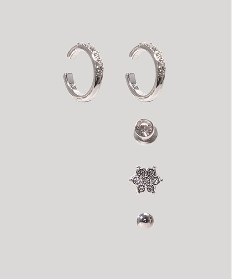 Kit-de-3-Brincos-Femininos---2-Piercings-Prateado-9962029-Prateado_1