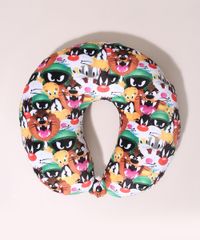 Kit-de-Apoio-de-Pescoco-Estampado-Looney-Tunes---Tapa-Olho-Multicor-9963450-Multicor_3