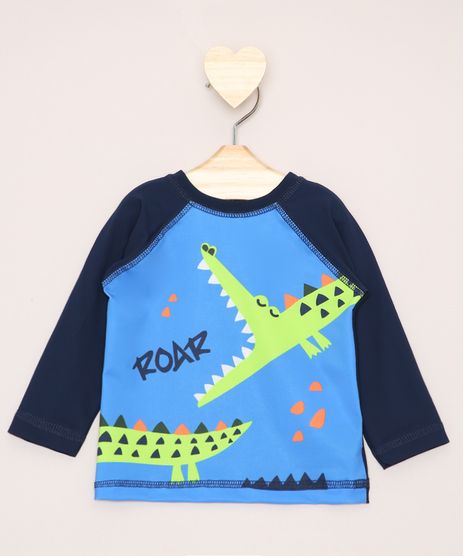 Blusa-de-Praia-Infantil-Raglan-Jacare-Manga-Longa-com-Protecao-UV50--Azul-9964839-Azul_1