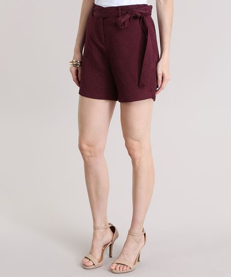 Short-em-Jacquard-com-Cinto-Roxo-8359651-Roxo_1