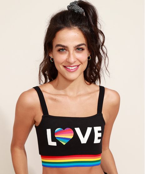Top-Cropped-Juvenil-Canelado-Now-United-Love-com-Elastico-Alcas-Finas-Preto-9971185-Preto_1