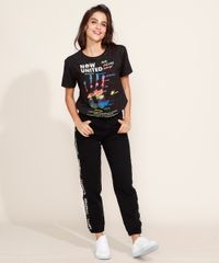 Blusa-Juvenil-Alongada-Now-United-com-Brilho--Manga-Curta-Preta-9971184-Preto_3