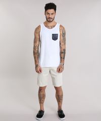 Regata-com-Bolso-Estampado-de-Folhagem-Branca-8969430-Branco_3