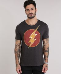 Camiseta-The-Flash-Cinza-Mescla-Escuro-8944292-Cinza_Mescla_Escuro_1