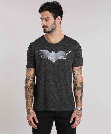 camisa batman cinza