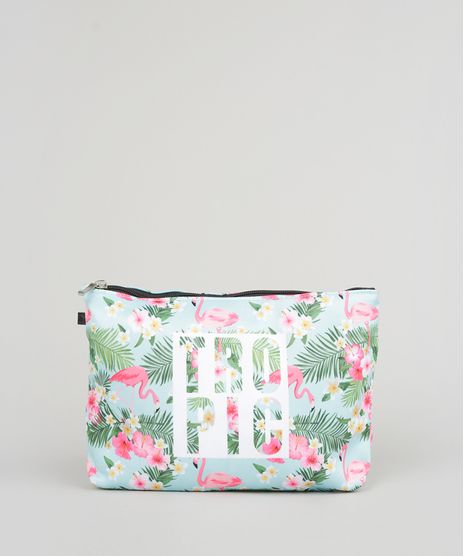 Necessaire-Estampada-de-Folhagens-Verde-Claro-8953843-Verde_Claro_1