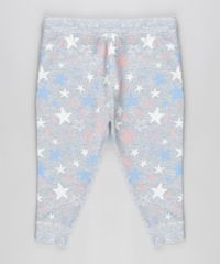 Calca-em-Moletom-Estampada-de-Estrelas-Cinza-Mescla-8894771-Cinza_Mescla_2