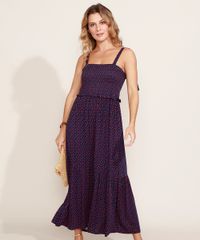 Vestido-Feminino-Longo-Estampado-de-Poa-Alca-com-Laco-Azul-Marinho-9974791-Azul_Marinho_1