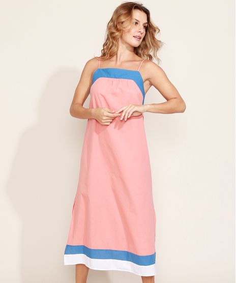 Vestido-Saida-de-Praia-Midi-com-Recortes-e-Fenda-Alca-Fina-Coral-9963633-Coral_1