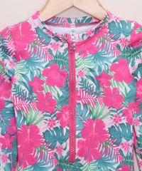 Maio-Infantil-Estampado-Floral-com-Ziper-Manga-Longa-Protecao-UV50--Rosa-9965837-Rosa_3