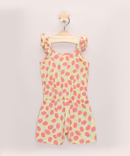 Macaquinho-Infantil-Estampado-Abacaxis-Sem-Manga-Amarelo-9967876-Amarelo_1