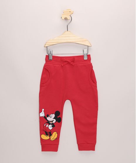 Calca-de-Moletom-Infantil-Mickey-Vermelha-9968242-Vermelho_1