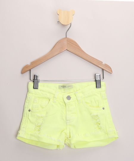 Short-de-Sarja-Infantil-Destroyed-Amarelo-Neon-9971855-Amarelo_Neon_1