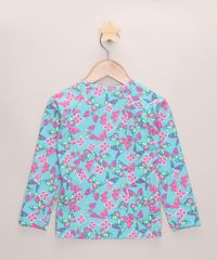 Blusa-de-Praia-Infantil-Estampada-Borboletas-Manga-Longa-com-Protecao-UV50--Verde-Agua-9965849-Verde_Agua_2